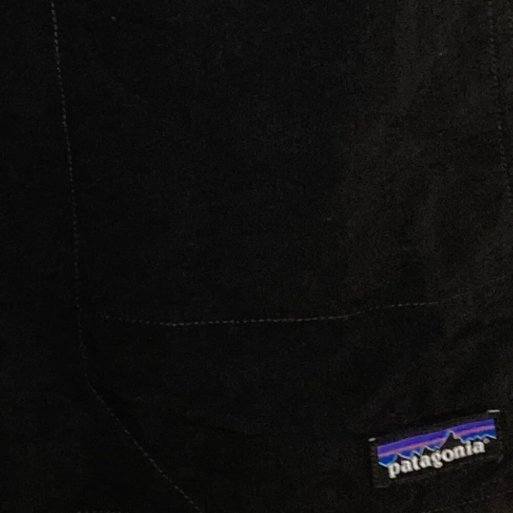 Patagonia Black Nylon Swim Trunks Size Small